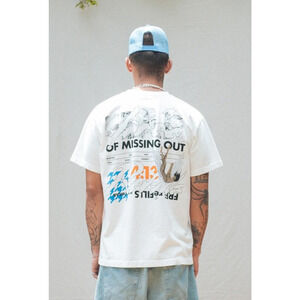 FREE reFILLS Readywear Clothing Men's T-Shirt Fomo Heavyweight Relaxed Fit Tee